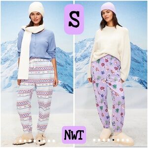 Old Navy Women’s High Waisted Flannel Pajama Jogger w/pockets NWT sz S